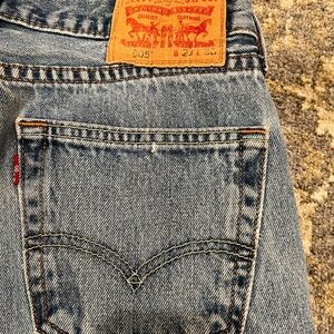 Vintage Levi's Classic Straight Fit Jeans low rise in Light/medium Blue